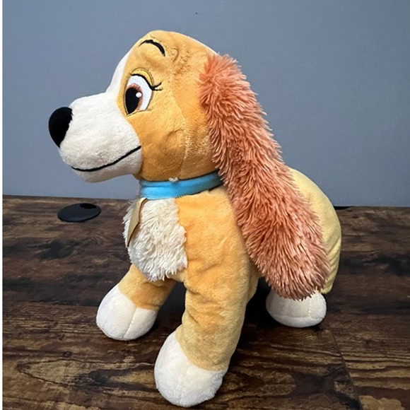 Disney Store Lady & The Tramp Plush - Picture 1 of 4